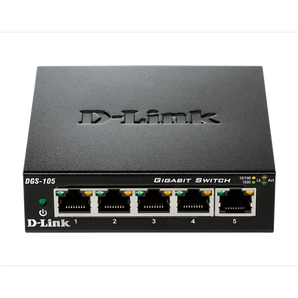 D-Link 5-port 10/100/1000Base-T Unmanaged